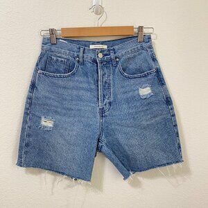 Pacsun Women's Dad Shorts Medium Wash size 26 NWOT